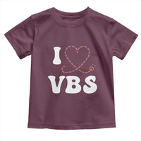 I Love VBS 2025 Toddler T Shirt Vacation Bible School Ladybug VBS Team