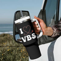 I Love VBS 2025 Tumbler With Handle Vacation Bible School Ladybug VBS Team