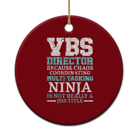 VBS Director Ceramic Ornament Vacation Bible School Christian Teacher - Wonder Print Shop