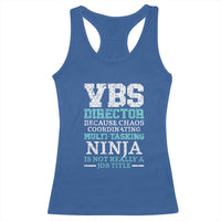 VBS Director Racerback Tank Top Vacation Bible School Christian Teacher