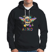 Be Kind Bee Kind Autism Bee Inspirational Retro Shirt, Bee T-shirt, Bee Lover Gift, Insect Shirts, Spiritual Shirt, Awareness Shirt Hoodie - Wonder Print Shop