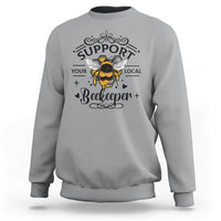 Support Your Local Beekeeper Save The Bees Vintage Beehive Beekeeper Shirt, Bee T-shirt, Bee Lover Gift, Insect Shirts, Spiritual Shirt Sweatshirt - Wonder Print Shop