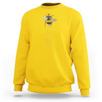 Let It Be Queen Bee Inspirational Shirt, Bee T-shirt, Bee Lover Gift, Insect Shirts, Spiritual Shirt Sweatshirt - Wonder Print Shop