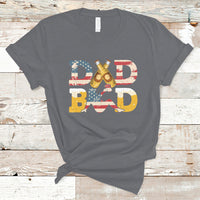 Father's Day T Shirt American Flag Funny Dad Bod Father Figure Beer Love Beer Dad - Wonder Print Shop