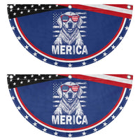 Merica Golden Retriever Patriotic Fan Flag Dog US Flag 4th Of July