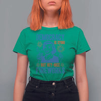 Democracy Is Dying But Hey Nice Fireworks T Shirt For Women Funny Retro 4th of July Political Humor - Wonder Print Shop