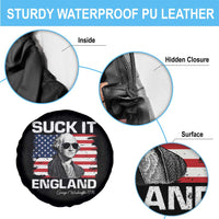 Funny George Washington Spare Tire Cover Suck It England Bold Patriotic 4th of July 1776