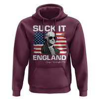Funny George Washington Hoodie Suck It England Bold Patriotic 4th of July 1776