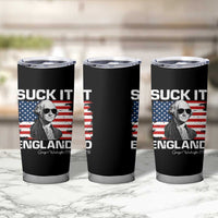 Funny George Washington Tumbler Cup Suck It England Bold Patriotic 4th of July 1776
