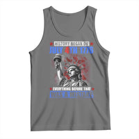 History Began July 4th 1776 Tank Top Bold Patriotic Statement Statue of Liberty