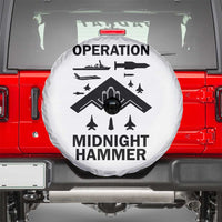 Operation Midnight Hammer Military Spare Tire Cover Tactical Warfare Jets Bombers - Wonder Print Shop