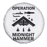 Operation Midnight Hammer Military Spare Tire Cover Tactical Warfare Jets Bombers - Wonder Print Shop