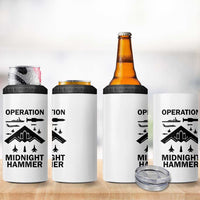 Operation Midnight Hammer Military 4 in 1 Can Cooler Tumbler Tactical Warfare Jets Bombers - Wonder Print Shop