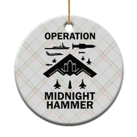 Operation Midnight Hammer Military Ceramic Ornament Tactical Warfare Jets Bombers - Wonder Print Shop
