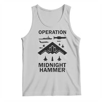 Operation Midnight Hammer Military Tank Top Tactical Warfare Jets Bombers - Wonder Print Shop