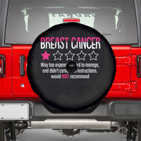 Funny Breast Cancer One Star Review Spare Tire Cover Would Not Recommend Breast Cancer Warrior
