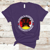 Indigenous Women T Shirt MMIW Awareness Missing & Murdered - Wonder Print Shop