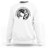 Orange Unity Day Sweatshirt Together We Stand In Remembrance Native American Every Child - Wonder Print Shop