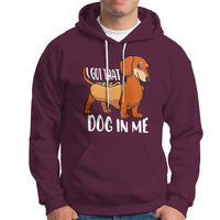 Funny Dachshund Hoodie I Got That Dog In Me Wiener Sausage Hotdog Meme - Wonder Print Shop