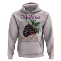 Fresh Juicy Blackberries Hoodie Retro Vintage Backberry Farmers Market