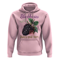 Fresh Juicy Blackberries Hoodie Retro Vintage Backberry Farmers Market