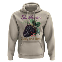 Fresh Juicy Blackberries Hoodie Retro Vintage Backberry Farmers Market