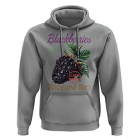 Fresh Juicy Blackberries Hoodie Retro Vintage Backberry Farmers Market