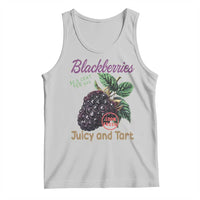Fresh Juicy Blackberries Tank Top Retro Vintage Backberry Farmers Market