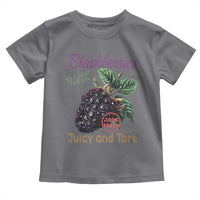 Fresh Juicy Blackberries Toddler T Shirt Retro Vintage Backberry Farmers Market