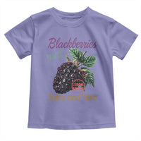 Fresh Juicy Blackberries Toddler T Shirt Retro Vintage Backberry Farmers Market