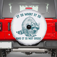 Funny Raccoon Meme It Is What It Is Spare Tire Cover And It Is Not Great Mental Health Support - Wonder Print Shop