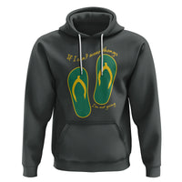 Funny Aussie Slang Hoodie If I Can't Wear Thongs I'm Not Going Flip Flops - Wonder Print Shop