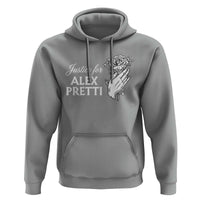 Justice for Alex Pretti Floral Memorial Hoodie Minneapolis Jan 24 2026 Tribute