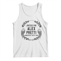 Justice for Alex Pretti Tank Top Minneapolis January 24 2026 Tribute Memorial Wreath