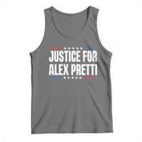 Justice for Alex Pretti Patriotic Tank Top Minneapolis Jan 24 2026 Memorial Tribute