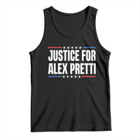 Justice for Alex Pretti Patriotic Tank Top Minneapolis Jan 24 2026 Memorial Tribute