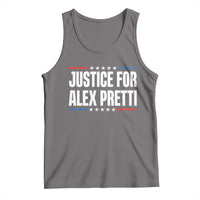 Justice for Alex Pretti Patriotic Tank Top Minneapolis Jan 24 2026 Memorial Tribute