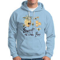 Sweet As Can Bee Floral Beehive Honey Bee Baby Shower Gender Reveal Mother's Day Shirt, Funny Bee T-shirt, Bee Lover Gift, Insect Shirts Hoodie - Wonder Print Shop