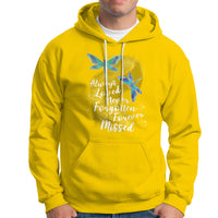Always Loved Never Forgotten Forever Loved Spiritual Dragonfly Mystical Memorial Shirt, Dragonfly T-shirt, Dragonfly Gift, Insect Lover Shirt Hoodie - Wonder Print Shop