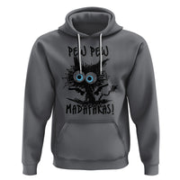 Funny Burnt Cat Hoodie Pew Pew Madafakas - Wonder Print Shop