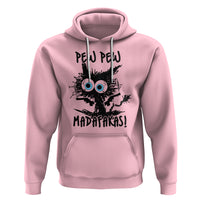 Funny Burnt Cat Hoodie Pew Pew Madafakas - Wonder Print Shop