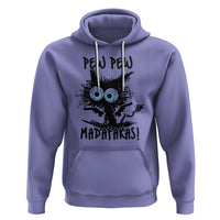 Funny Burnt Cat Hoodie Pew Pew Madafakas - Wonder Print Shop