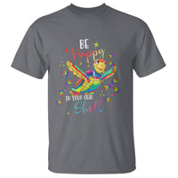 Turtle Autism Acceptance T Shirt Be Happy In Your Own Shell Spectrum Rainbow Infinity - Wonder Print Shop