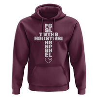 For God So Loved The World John 3 16 Acronym Christian Cross Hoodie Faith Statement Inspirational Religious Gift
