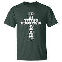For God So Loved The World John 3 16 Acronym Christian Cross T Shirt Faith Statement Inspirational Religious Gift
