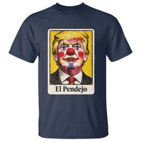 El Pendejo Clown Portrait Satire T Shirt Bold Political Humor Vintage Caricature
