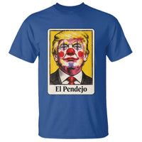 El Pendejo Clown Portrait Satire T Shirt Bold Political Humor Vintage Caricature