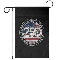 United States of America 250th Anniversary Vintage Seal Garden Flag Distressed American Flag 1776 to 2026 Semiquincentennial Patriotic