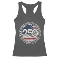 United States of America 250th Anniversary Vintage Seal Racerback Tank Top Distressed American Flag 1776 to 2026 Semiquincentennial Patriotic