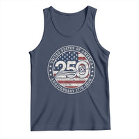 United States of America 250th Anniversary Vintage Seal Tank Top Distressed American Flag 1776 to 2026 Semiquincentennial Patriotic